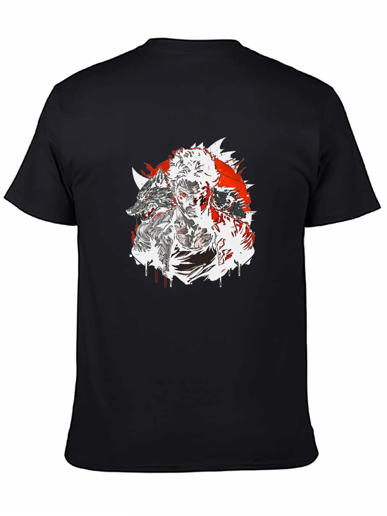 Wolf Master Angry Stylish Everyday T-Shirt – Unisex Basic Cotton Tee