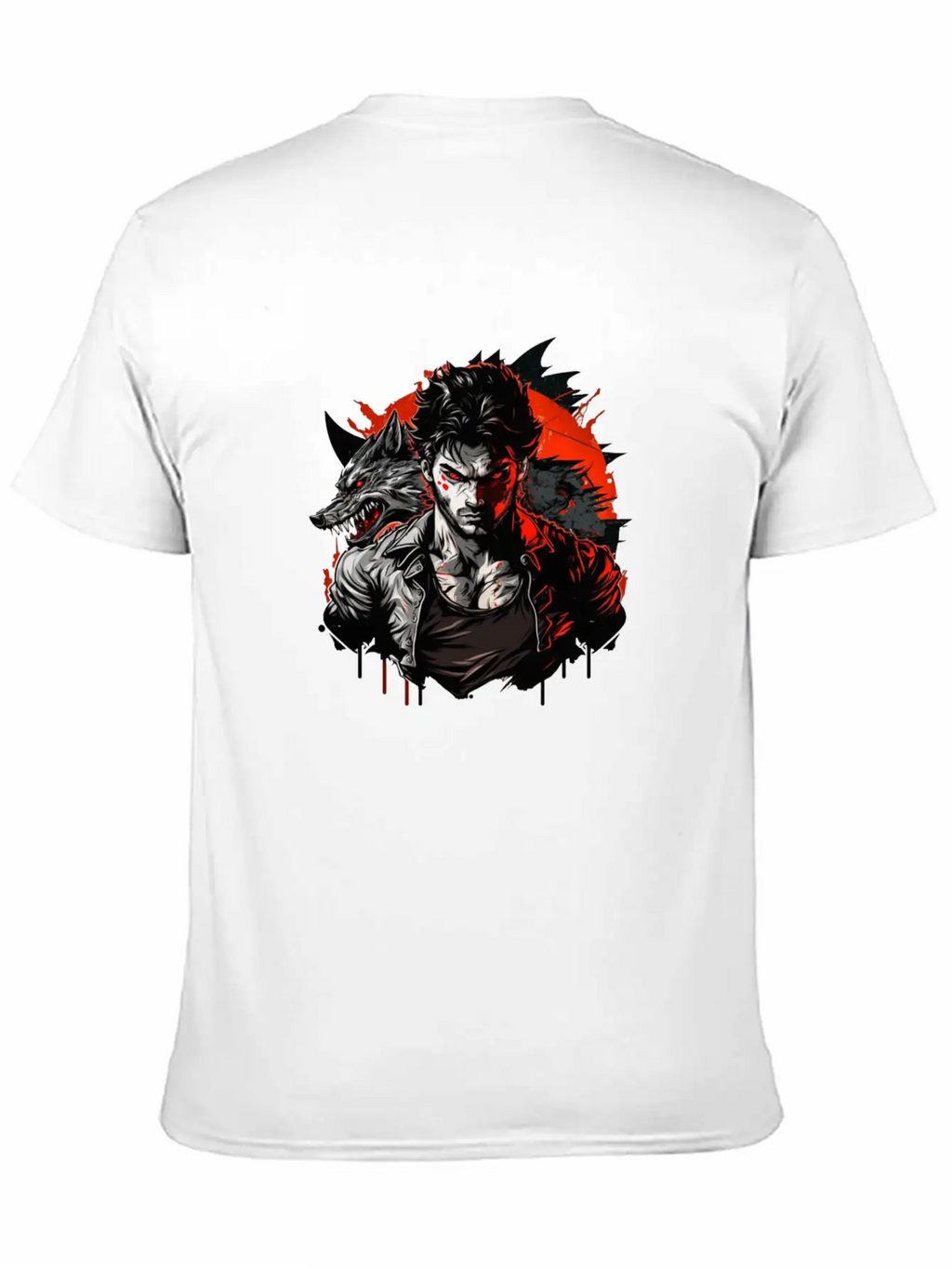Wolf Master Angry Stylish Everyday T-Shirt – Unisex Basic Cotton Tee