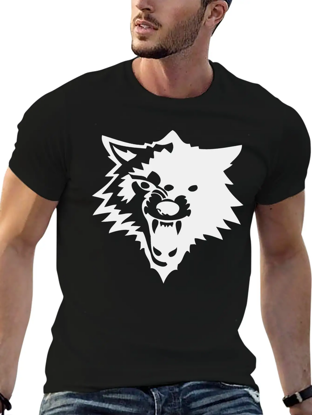 Wolf Or Wolverines? Stylish Everyday T-Shirt – Unisex Basic Cotton Tee