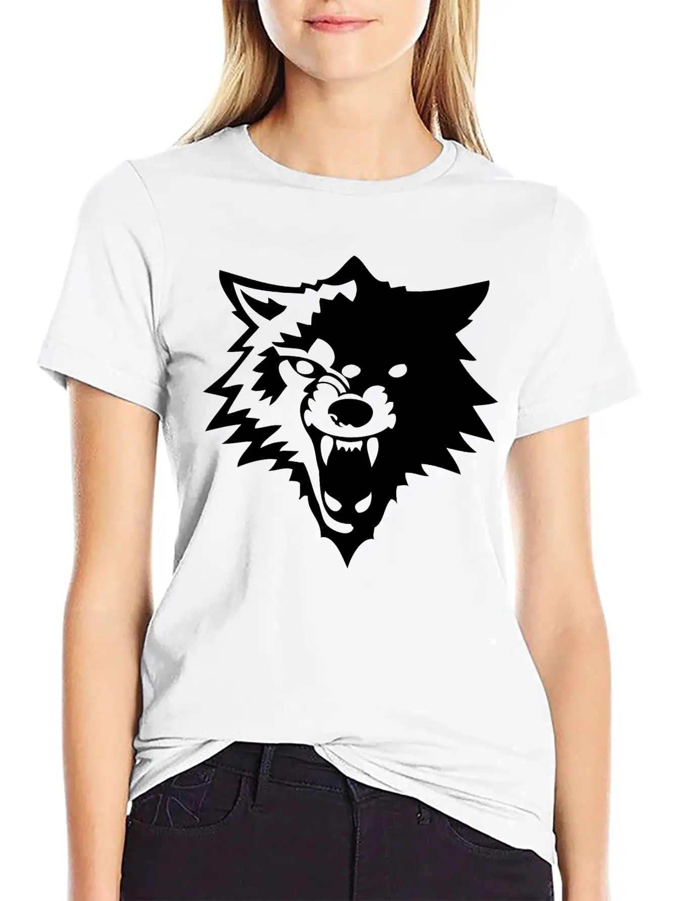 Wolf Or Wolverines? Stylish Everyday T-Shirt – Unisex Basic Cotton Tee