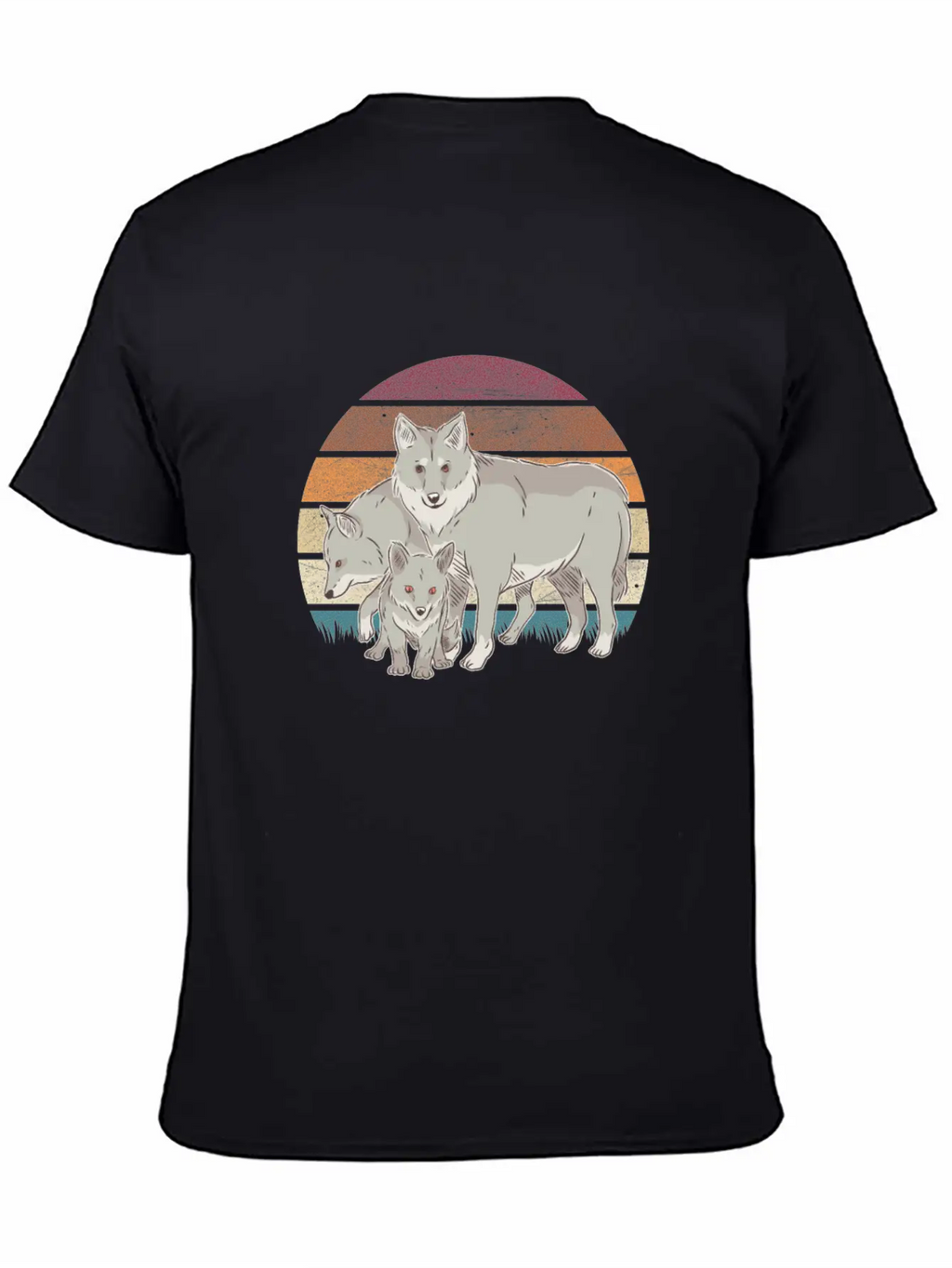 Wolf Pack Wolves Wolf Stylish Everyday T-Shirt – Unisex Basic Cotton Tee