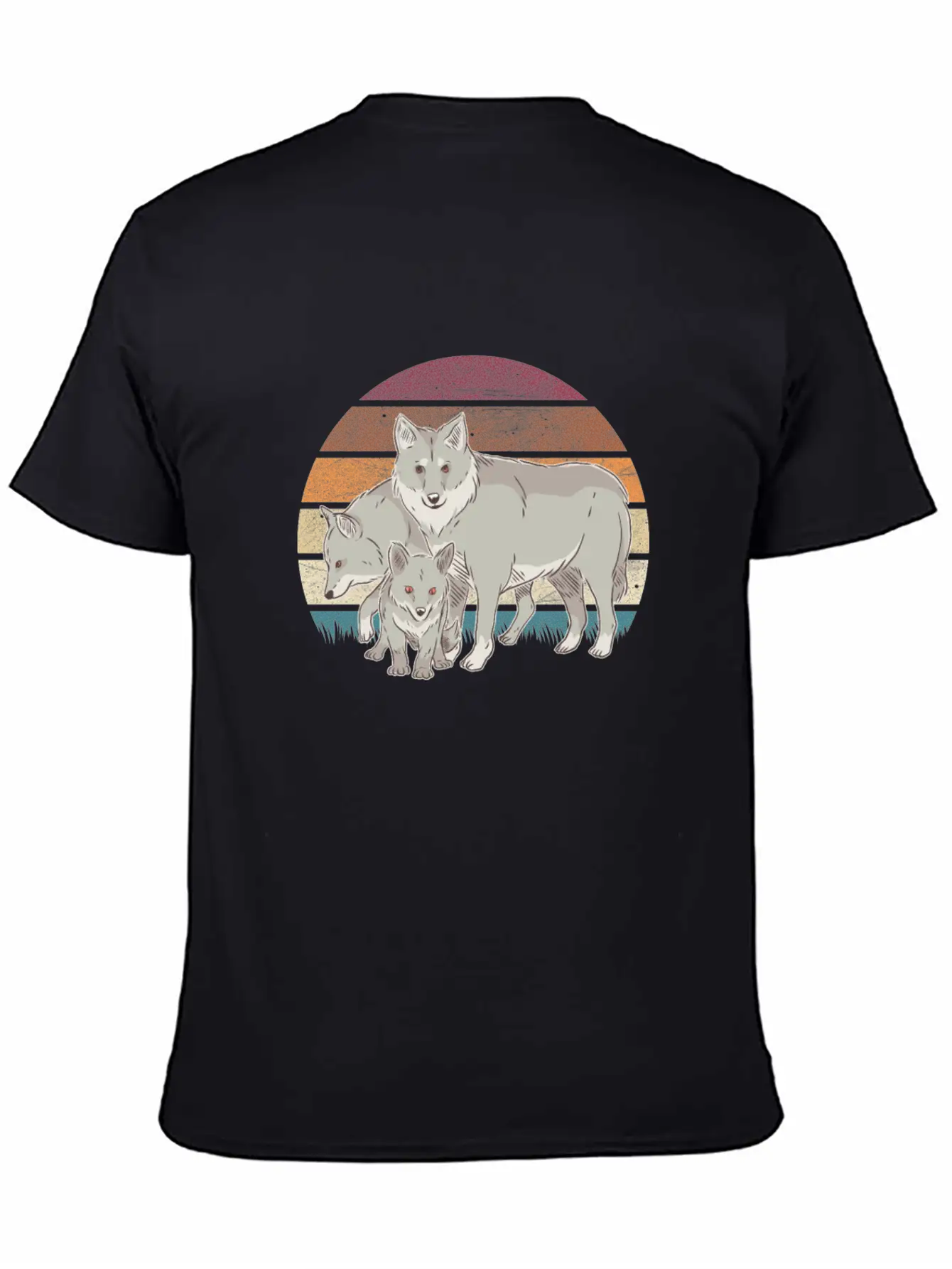 Wolf Pack Wolves Wolf Stylish Everyday T-Shirt – Unisex Basic Cotton Tee