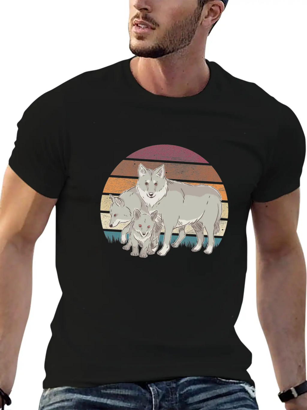 Wolf Pack Wolves Wolf Stylish Everyday T-Shirt – Unisex Basic Cotton Tee