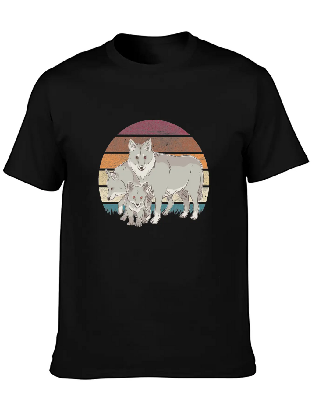 Wolf Pack Wolves Wolf Stylish Everyday T-Shirt – Unisex Basic Cotton Tee