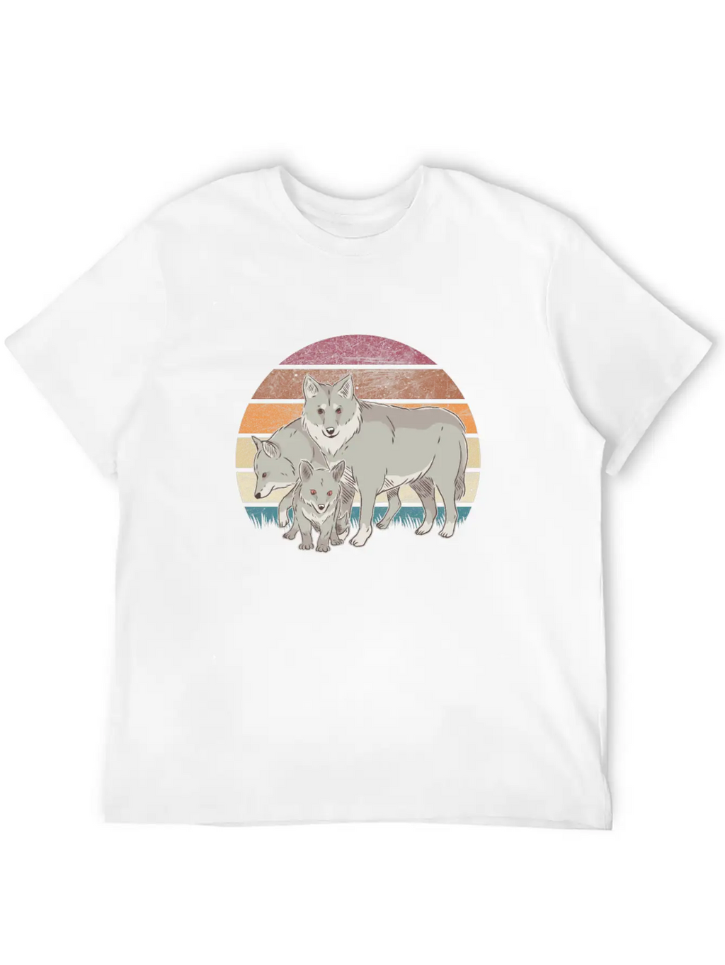 Wolf Pack Wolves Wolf Stylish Everyday T-Shirt – Unisex Basic Cotton Tee