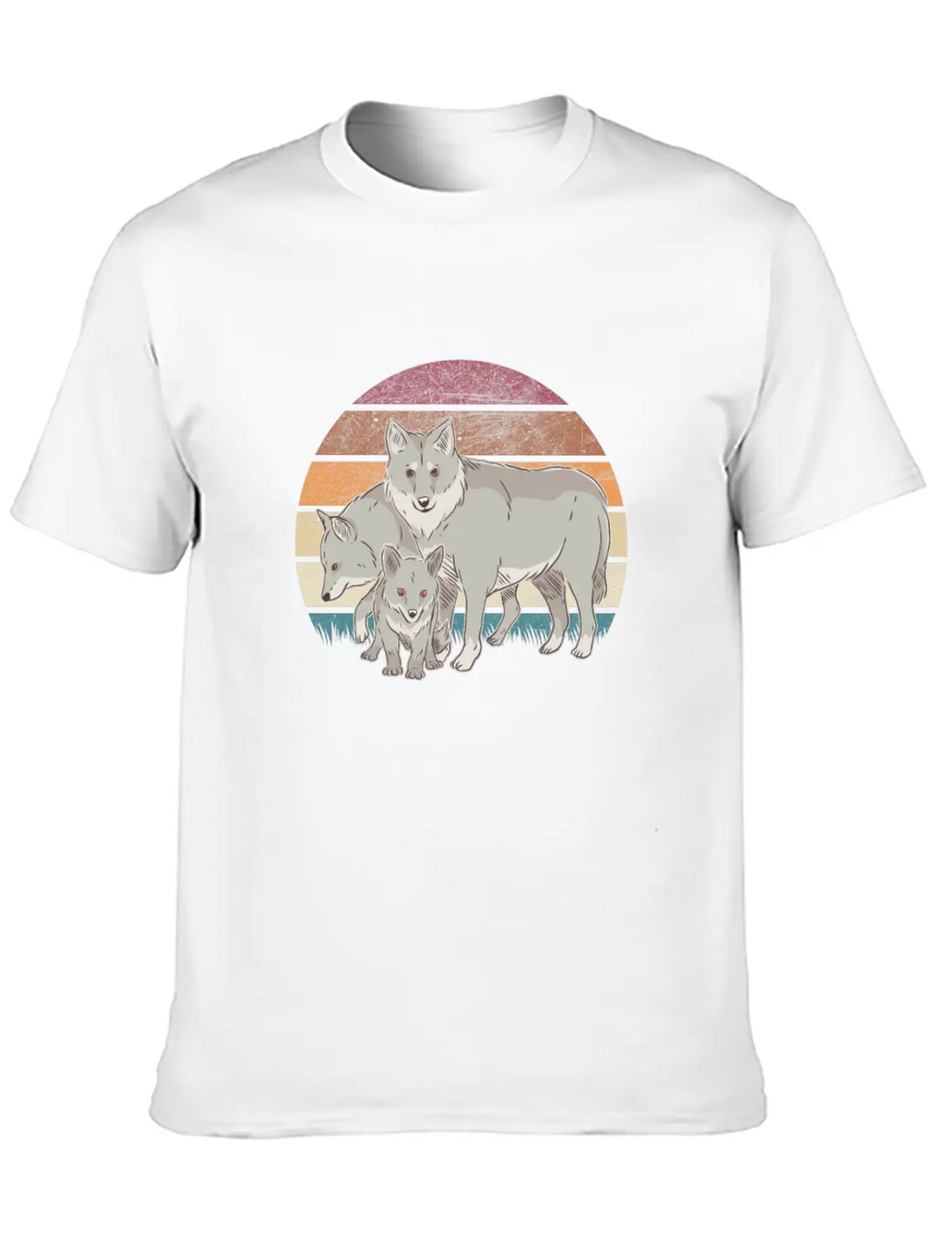 Wolf Pack Wolves Wolf Stylish Everyday T-Shirt – Unisex Basic Cotton Tee