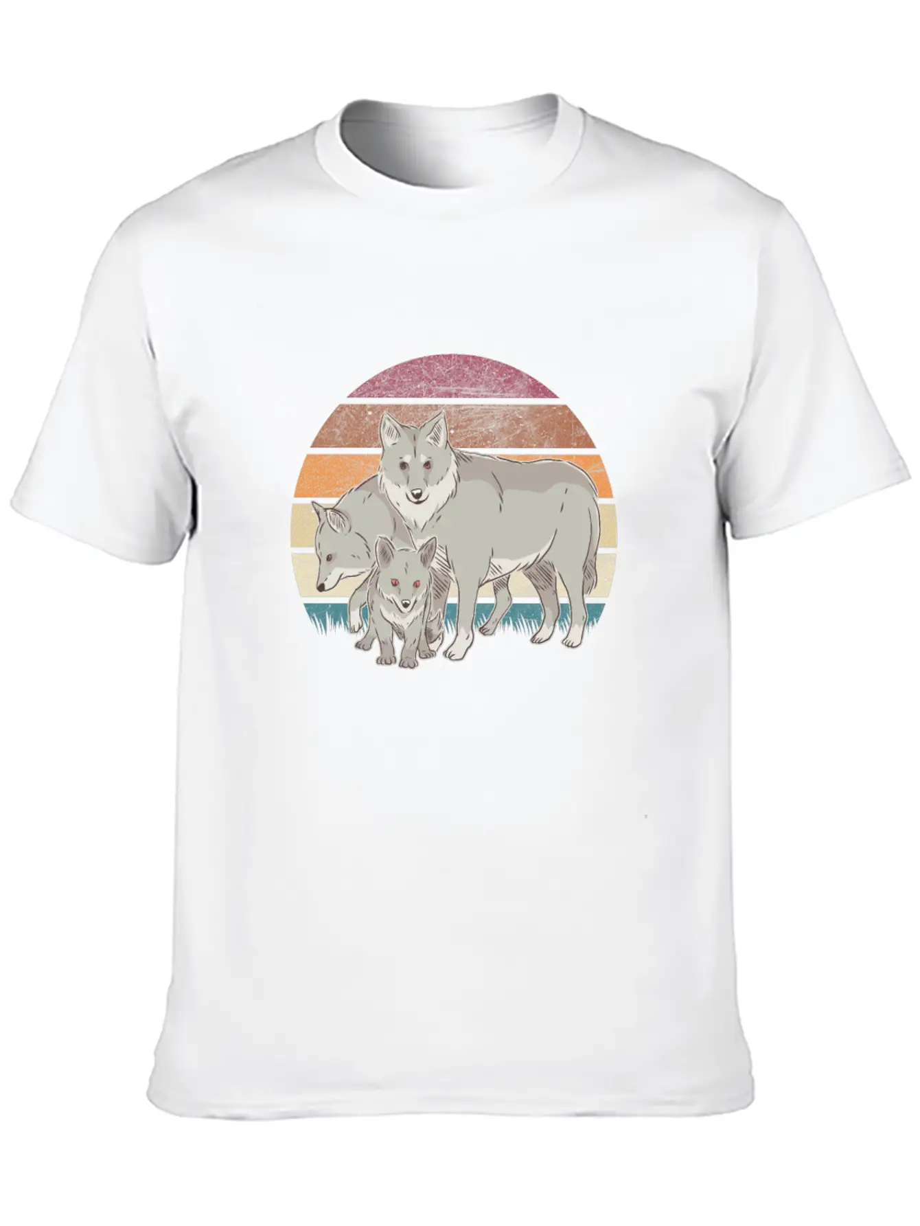 Wolf Pack Wolves Wolf Stylish Everyday T-Shirt – Unisex Basic Cotton Tee