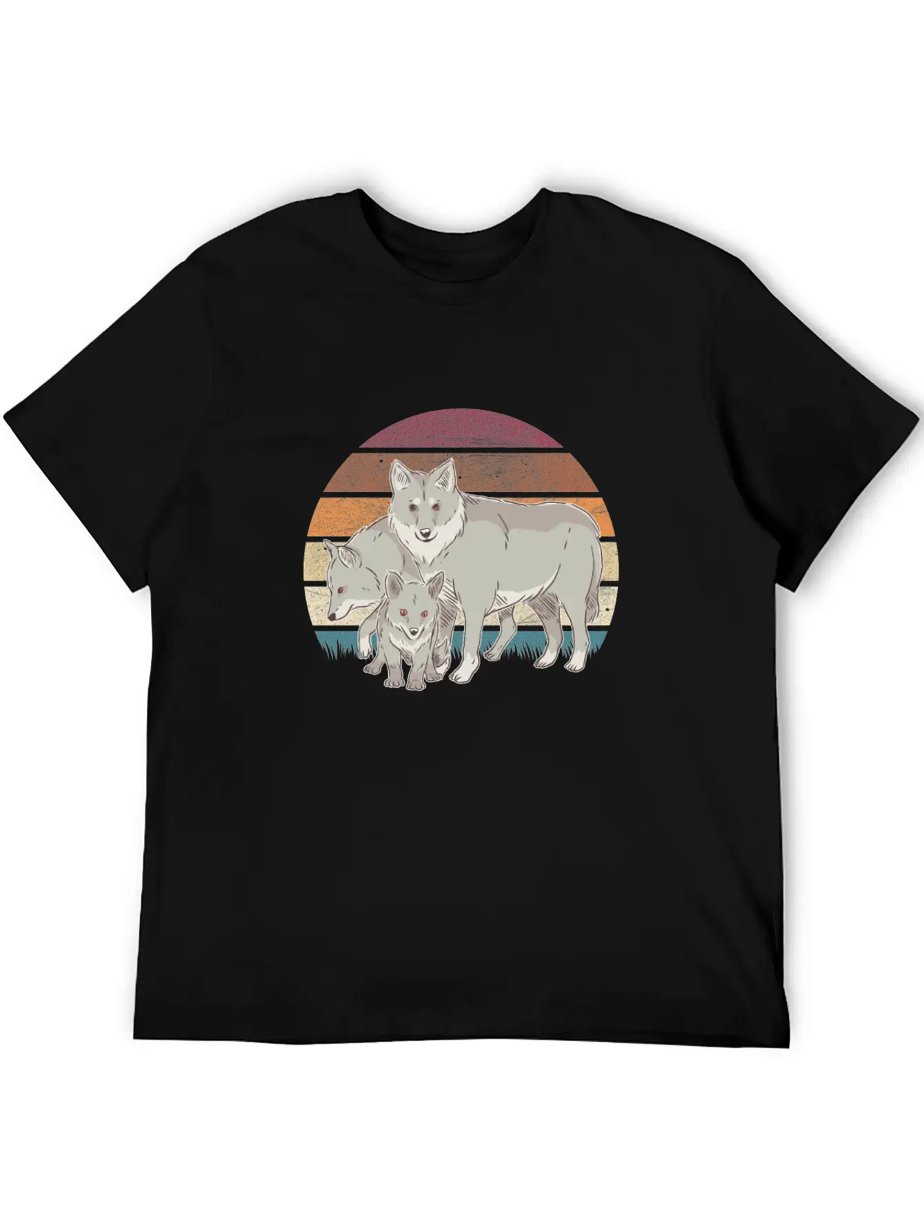 Wolf Pack Wolves Wolf Stylish Everyday T-Shirt – Unisex Basic Cotton Tee
