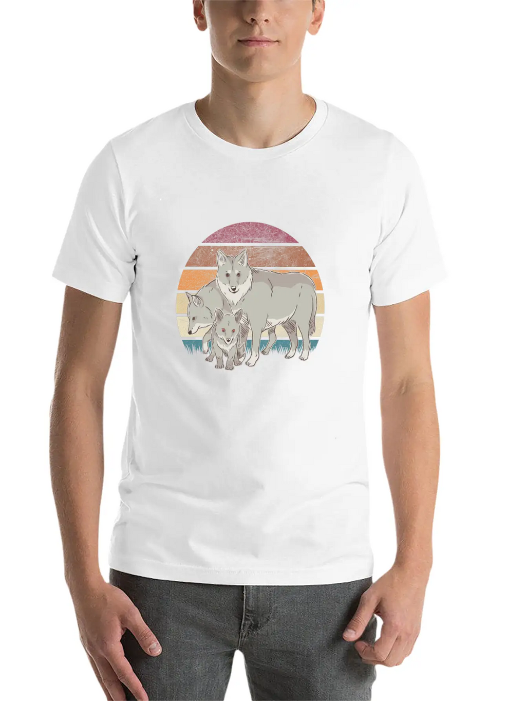 Wolf Pack Wolves Wolf Stylish Everyday T-Shirt – Unisex Basic Cotton Tee