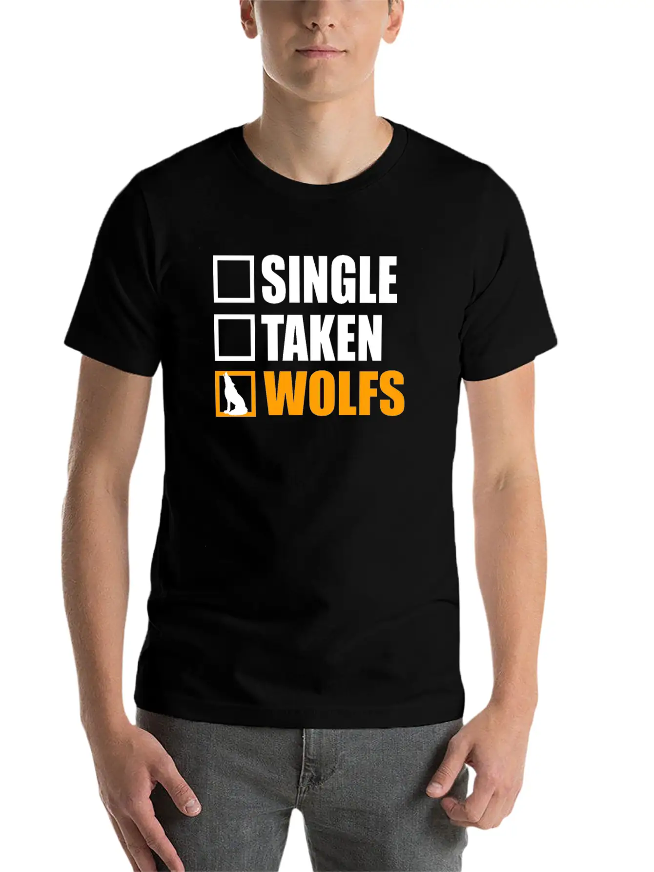 Wolf Pup, Vuk, Lobo Breathable Soft Cotton T-Shirt – Timeless Casual Look