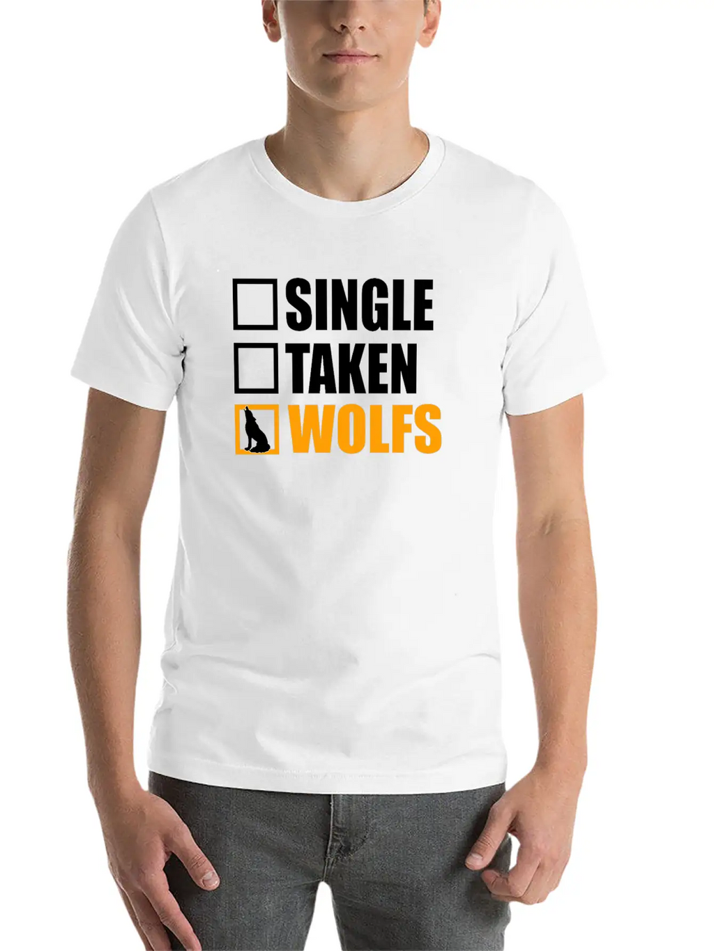 Wolf Pup, Vuk, Lobo Breathable Soft Cotton T-Shirt – Timeless Casual Look