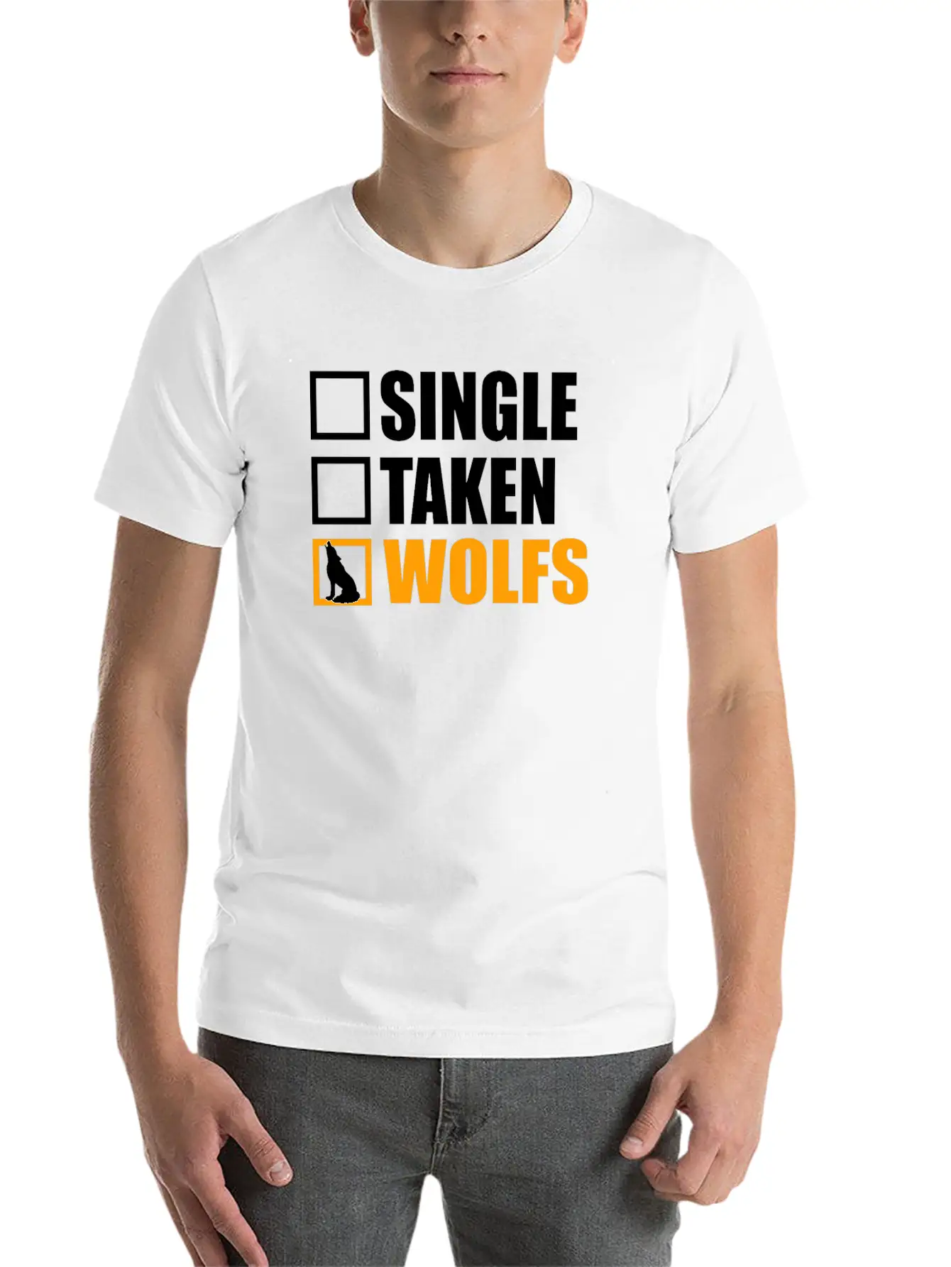 Wolf Pup, Vuk, Lobo Breathable Soft Cotton T-Shirt – Timeless Casual Look