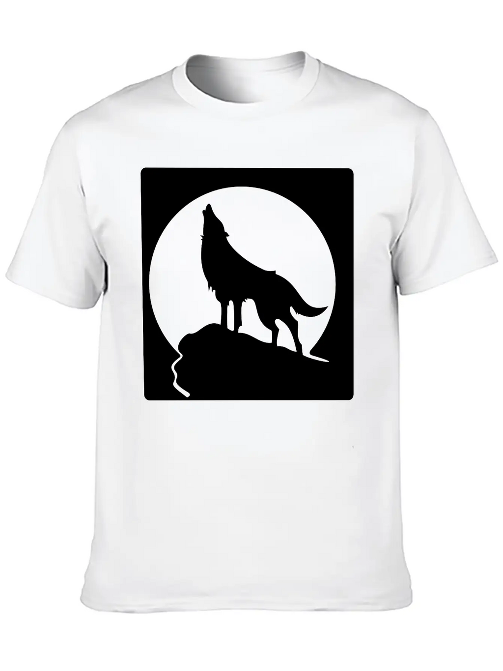Wolf Stylish Everyday T-Shirt – Unisex Basic Cotton Tee