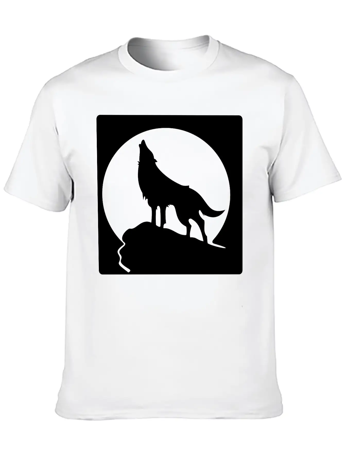 Wolf Stylish Everyday T-Shirt – Unisex Basic Cotton Tee