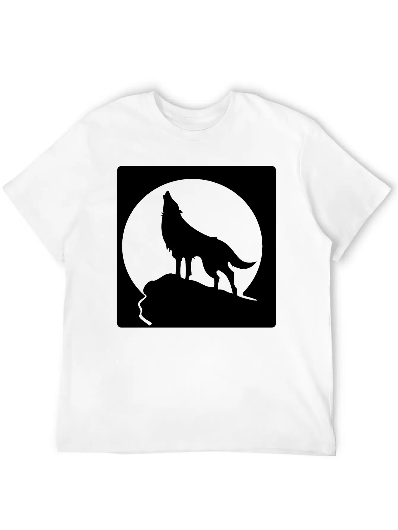 Wolf Stylish Everyday T-Shirt – Unisex Basic Cotton Tee