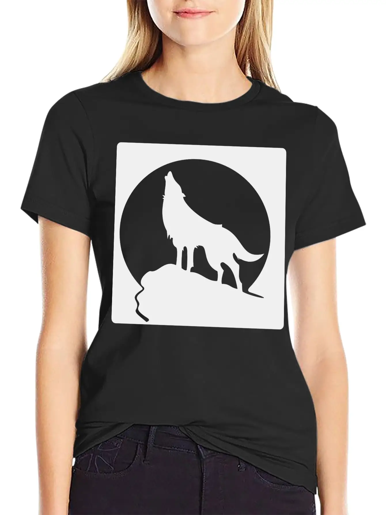 Wolf Stylish Everyday T-Shirt – Unisex Basic Cotton Tee