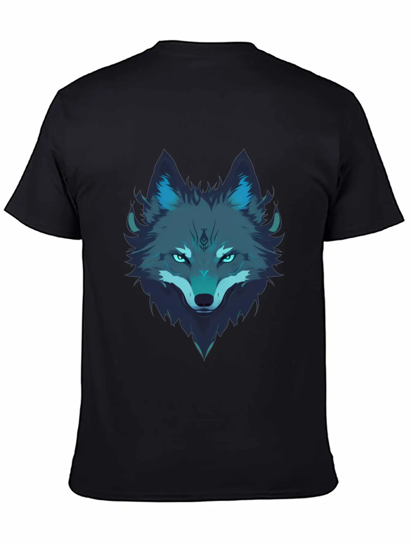 Wolf T Shirt Unisex Short Sleeve Soft Cotton T-Shirt – Casual Everyday Wear
