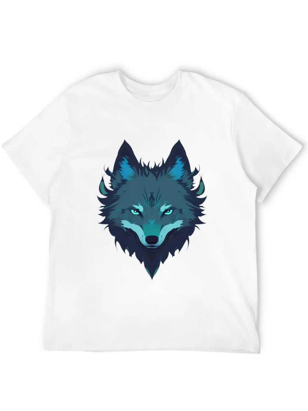 Wolf T Shirt Unisex Short Sleeve Soft Cotton T-Shirt – Casual Everyday Wear