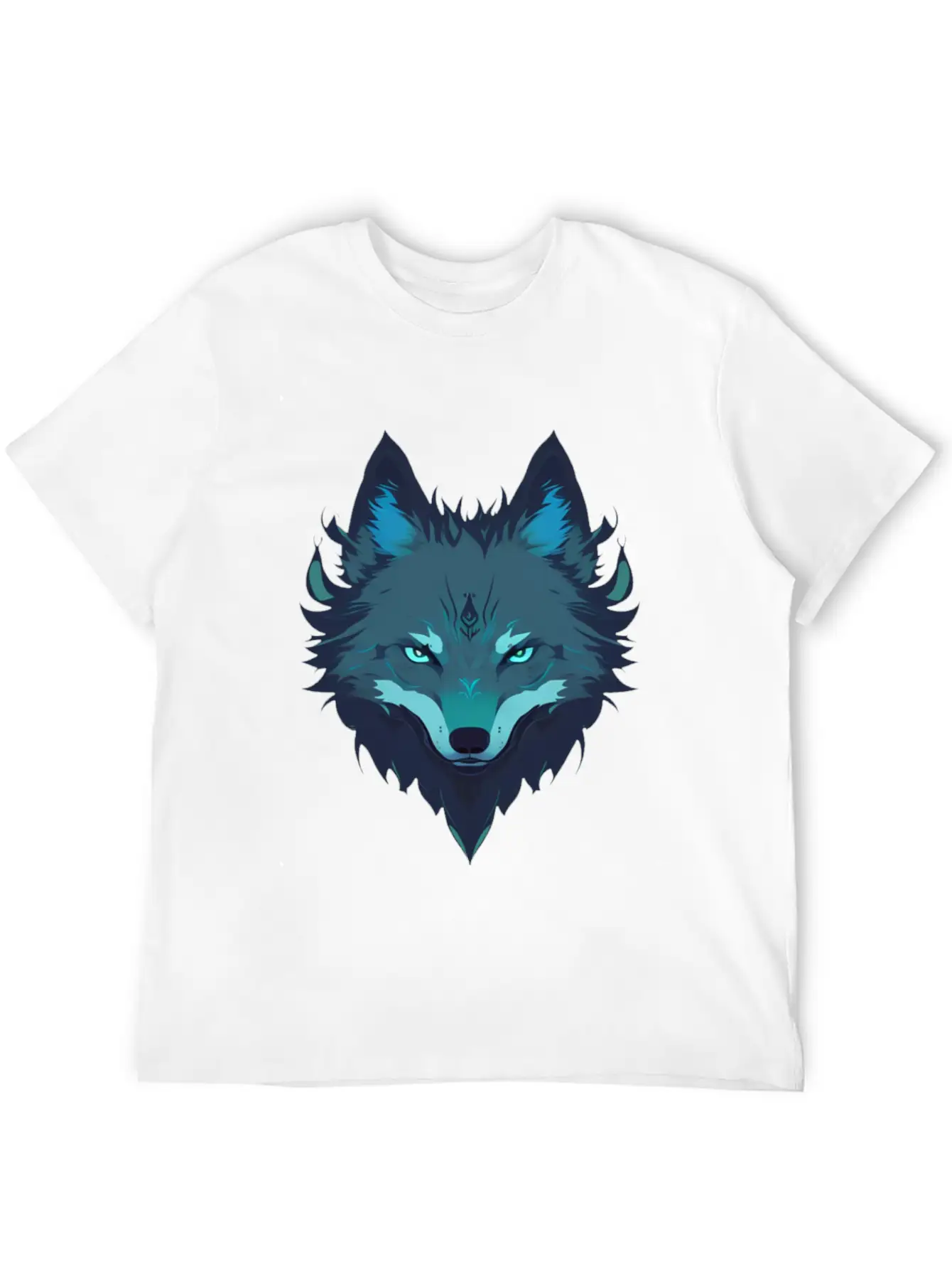 Wolf T Shirt Unisex Short Sleeve Soft Cotton T-Shirt – Casual Everyday Wear