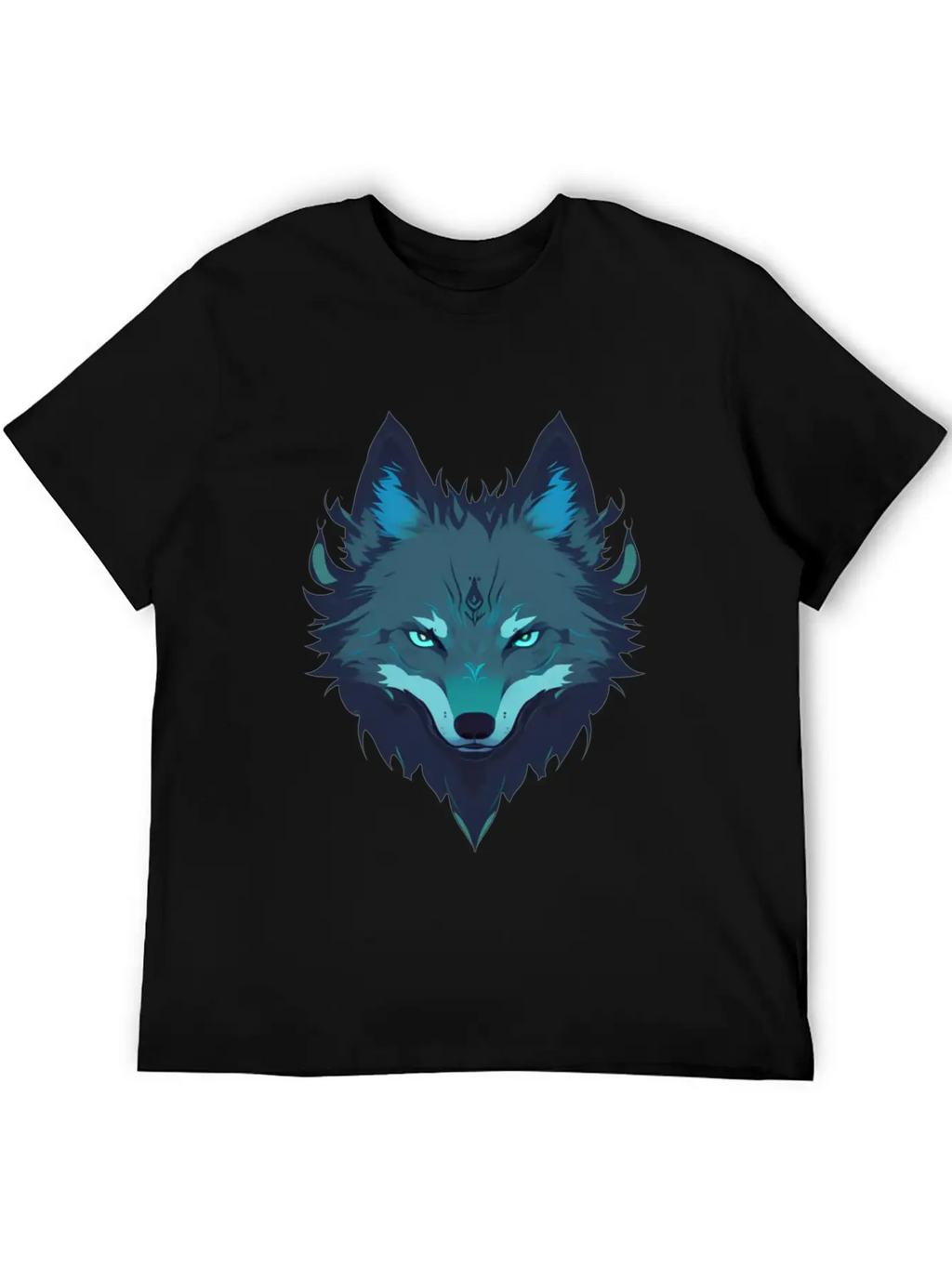 Wolf T Shirt Unisex Short Sleeve Soft Cotton T-Shirt – Casual Everyday Wear