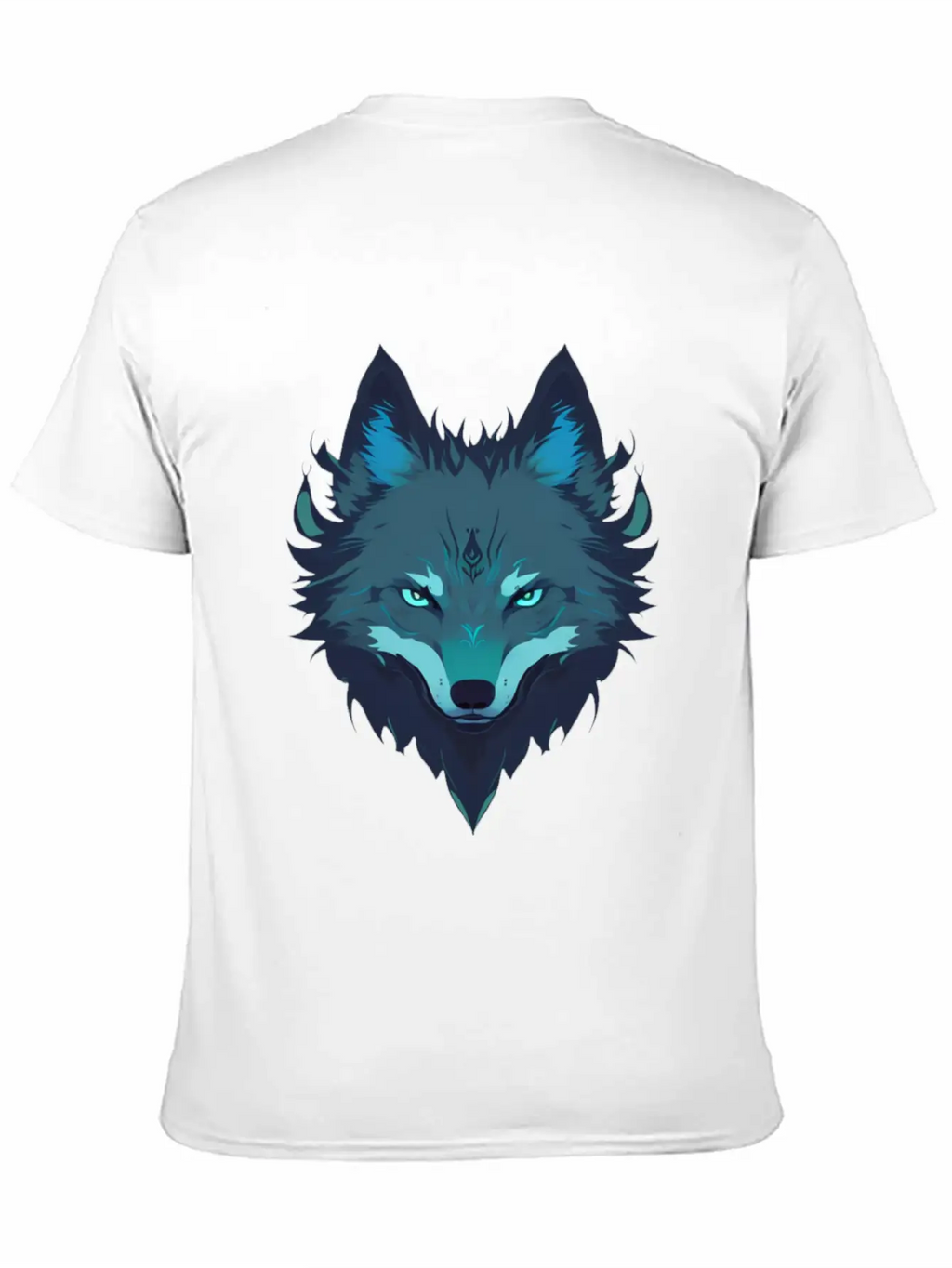 Wolf T Shirt Unisex Short Sleeve Soft Cotton T-Shirt – Casual Everyday Wear