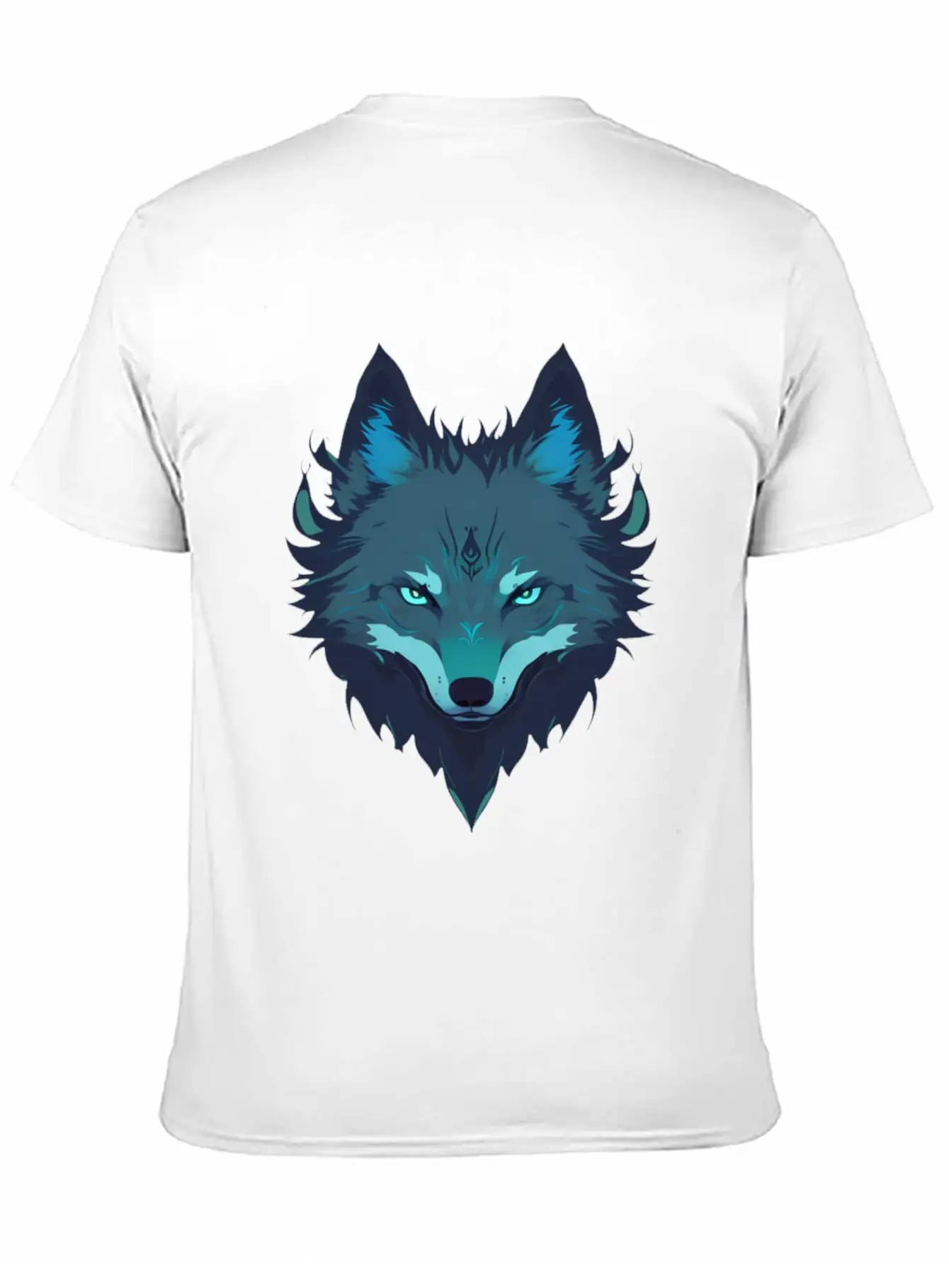 Wolf T Shirt Unisex Short Sleeve Soft Cotton T-Shirt – Casual Everyday Wear
