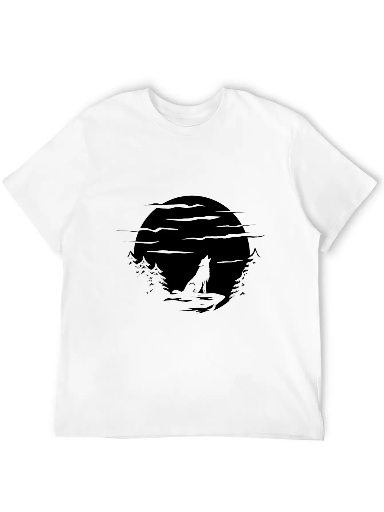 Wolf Tattoo Stylish Everyday T-Shirt – Unisex Basic Cotton Tee
