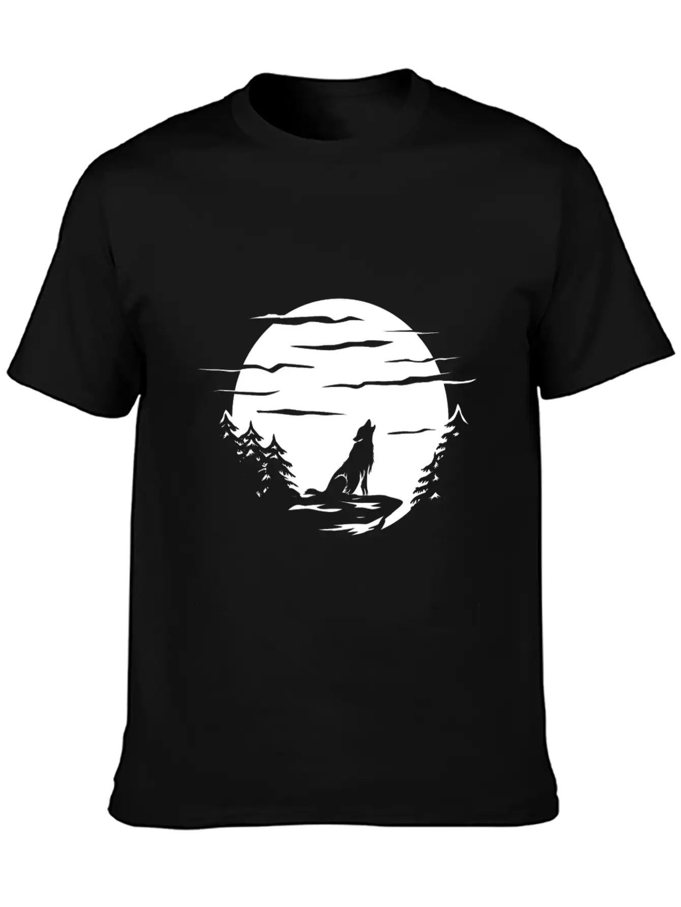 Wolf Tattoo Stylish Everyday T-Shirt – Unisex Basic Cotton Tee