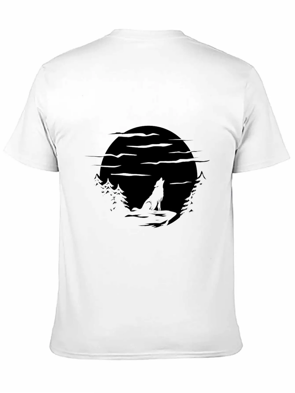 Wolf Tattoo Stylish Everyday T-Shirt – Unisex Basic Cotton Tee