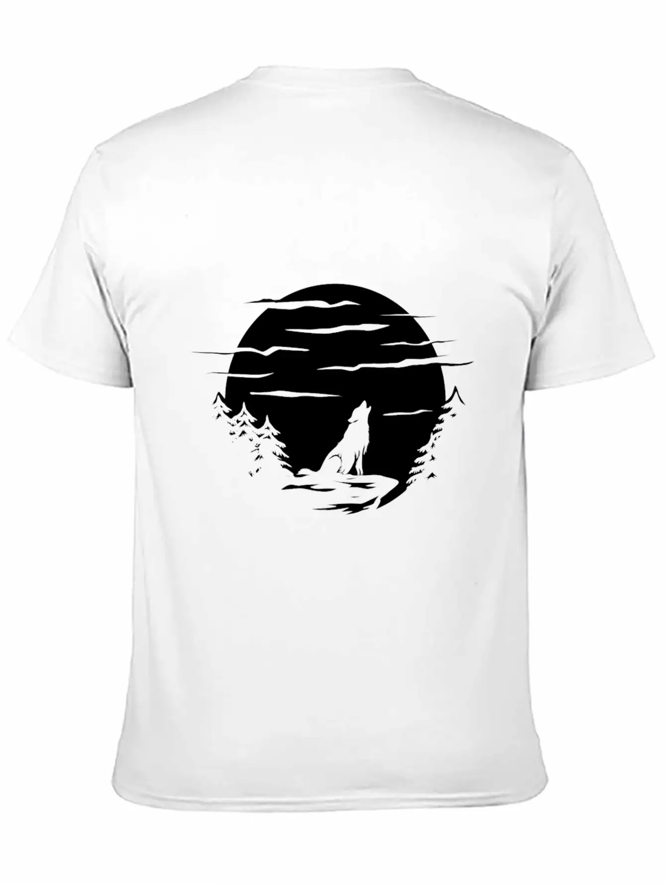 Wolf Tattoo Stylish Everyday T-Shirt – Unisex Basic Cotton Tee