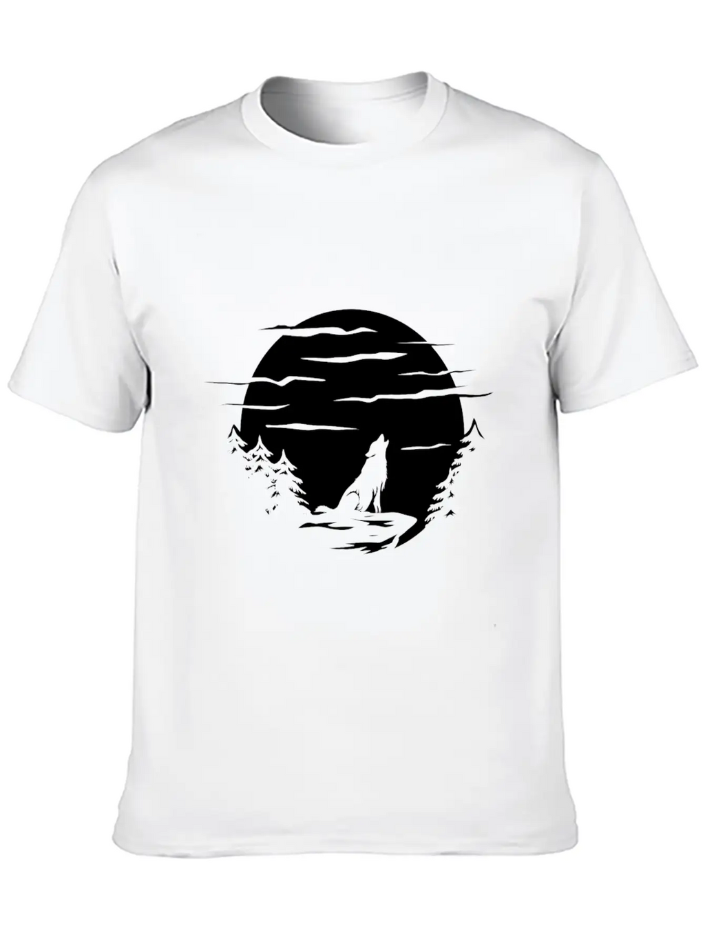 Wolf Tattoo Stylish Everyday T-Shirt – Unisex Basic Cotton Tee