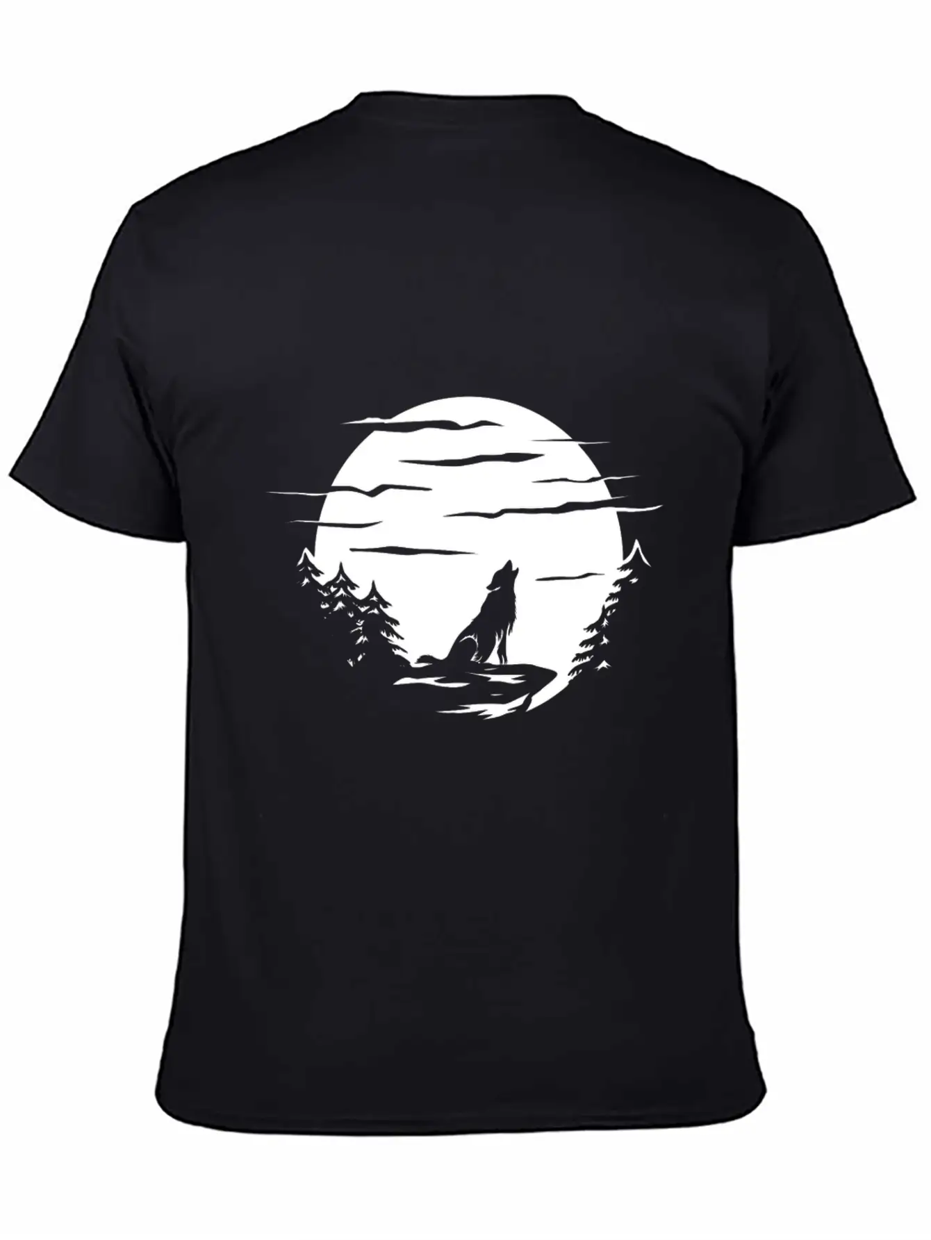 Wolf Tattoo Stylish Everyday T-Shirt – Unisex Basic Cotton Tee