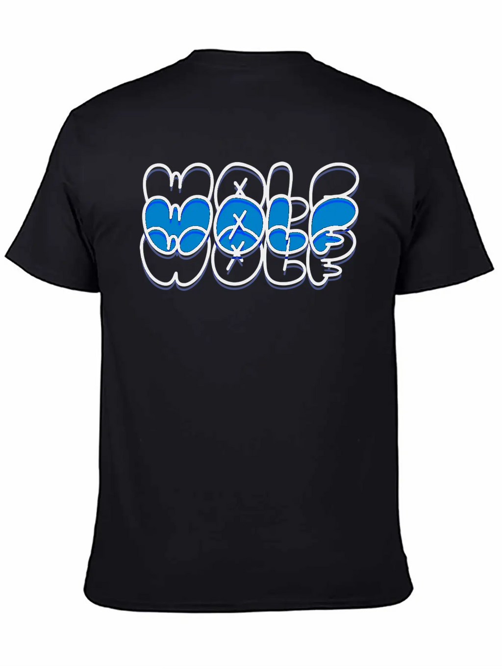 Wolf Unisex Short Sleeve Soft Cotton T-Shirt – Casual Everyday Wear