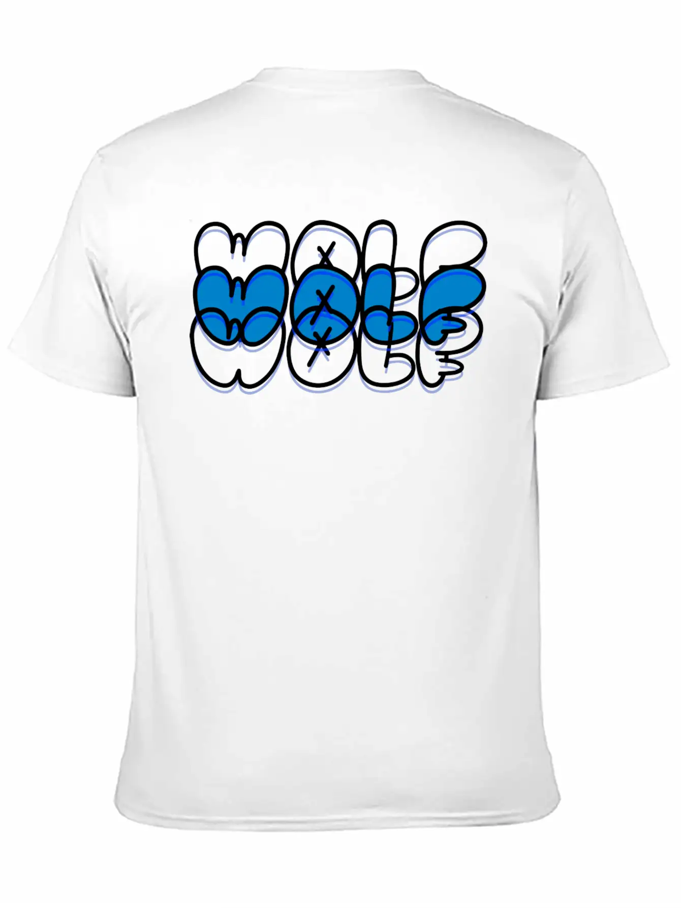 Wolf Unisex Short Sleeve Soft Cotton T-Shirt – Casual Everyday Wear
