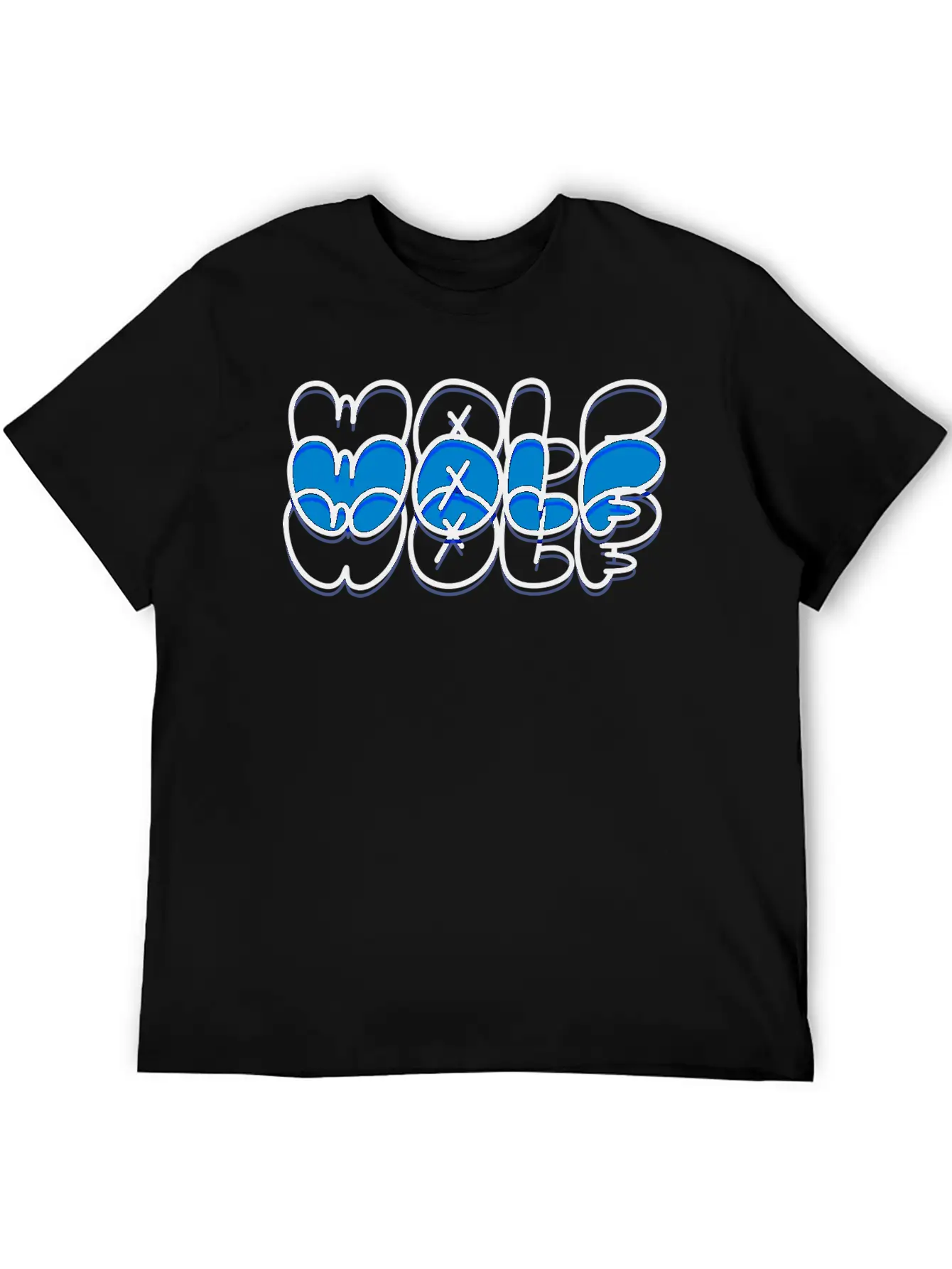 Wolf Unisex Short Sleeve Soft Cotton T-Shirt – Casual Everyday Wear