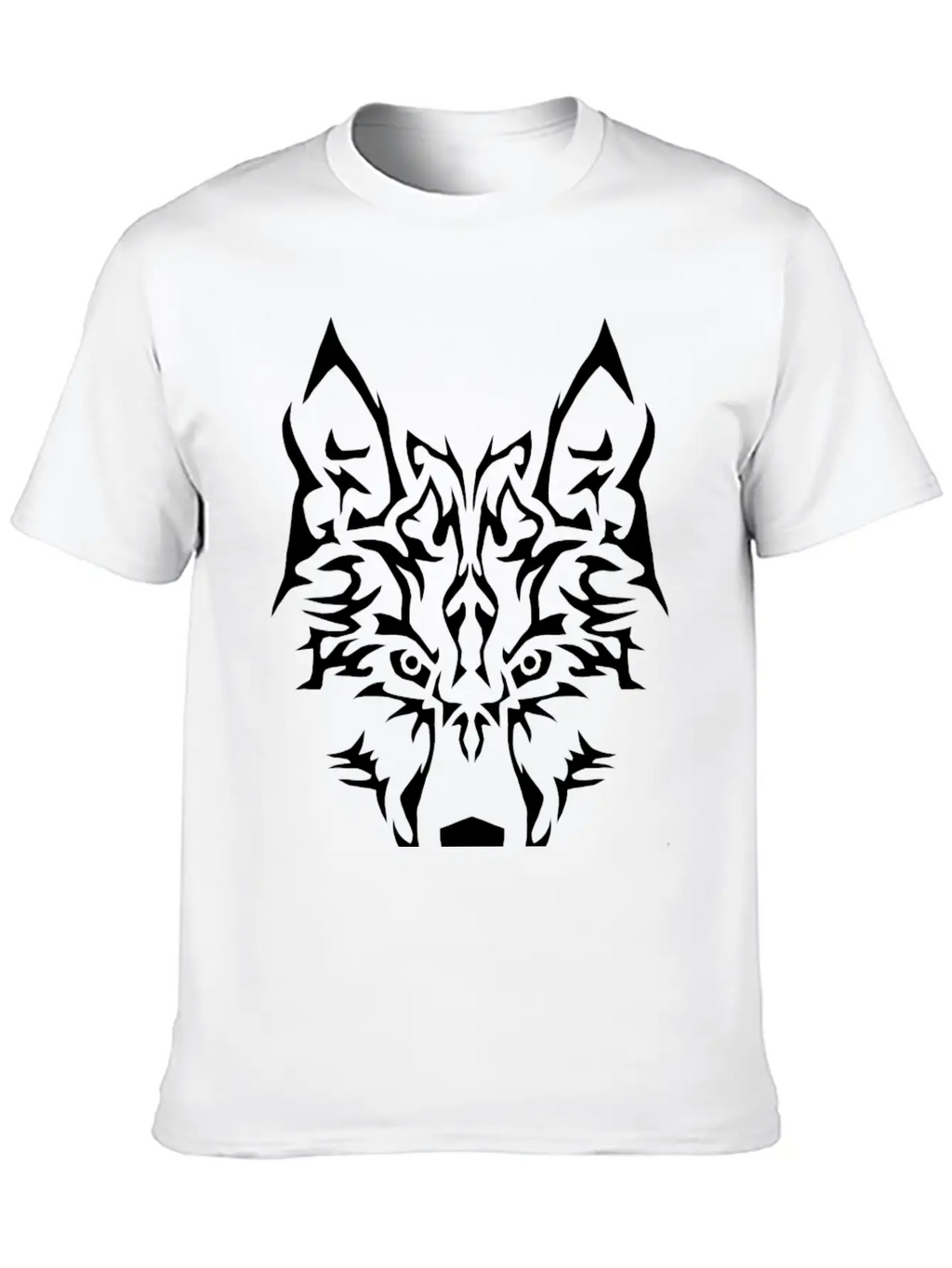 Wolf Wolfes Wolves Tribal85 Unisex Short Sleeve Soft Cotton T-Shirt – Casual Everyday Wear
