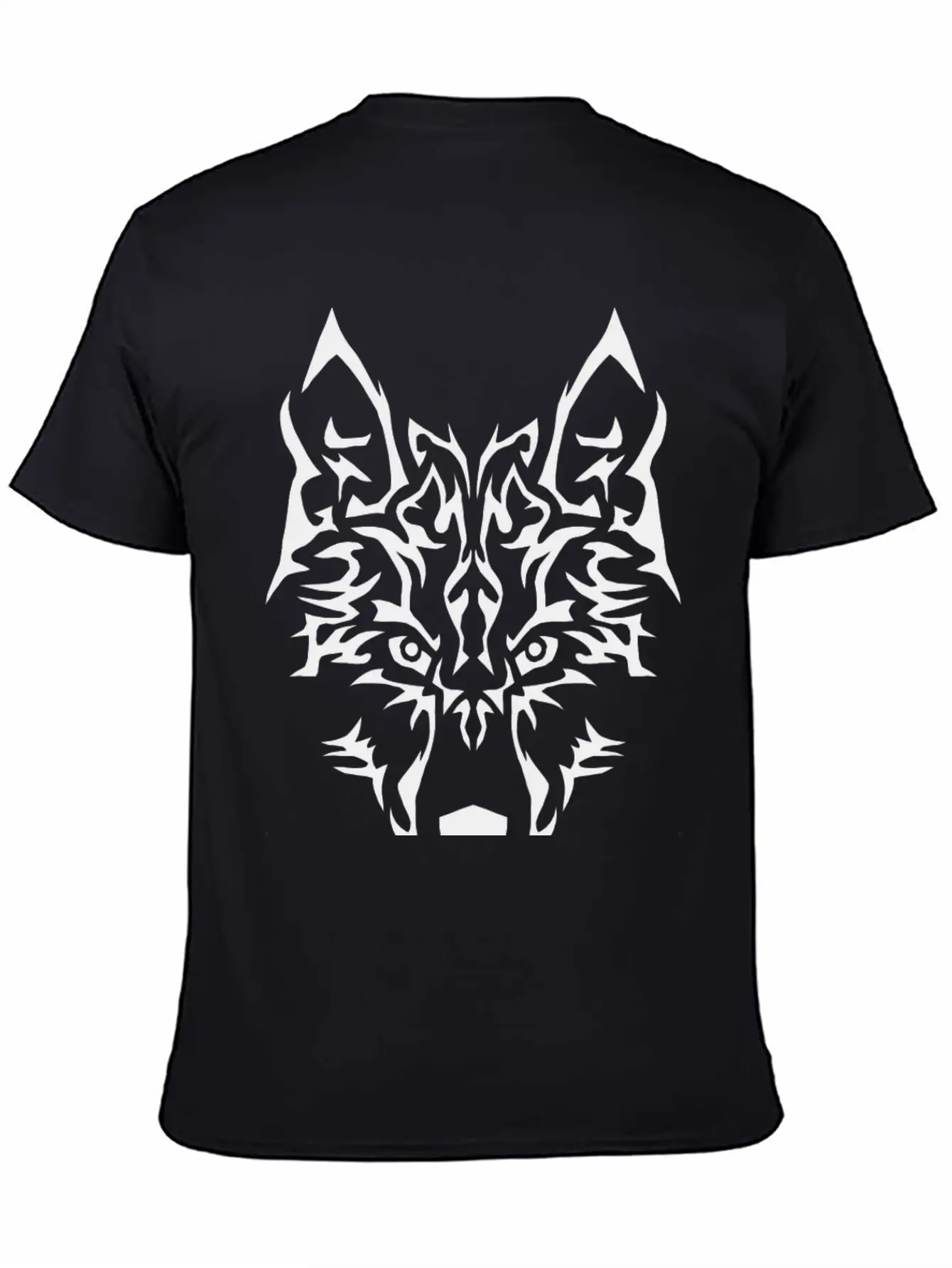 Wolf Wolfes Wolves Tribal85 Unisex Short Sleeve Soft Cotton T-Shirt – Casual Everyday Wear