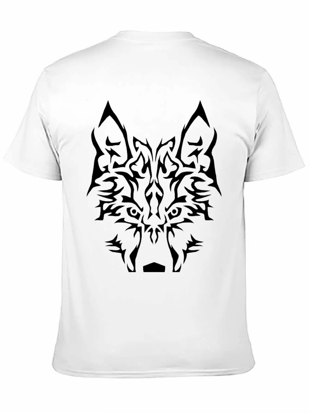Wolf Wolfes Wolves Tribal85 Unisex Short Sleeve Soft Cotton T-Shirt – Casual Everyday Wear