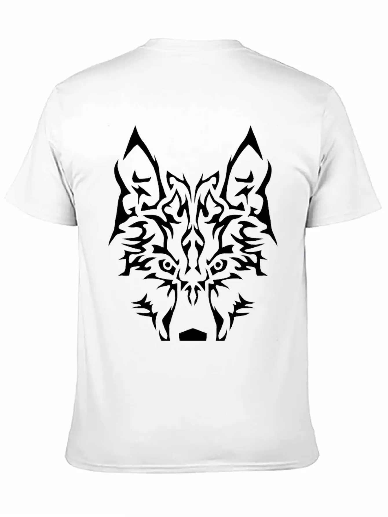 Wolf Wolfes Wolves Tribal85 Unisex Short Sleeve Soft Cotton T-Shirt – Casual Everyday Wear
