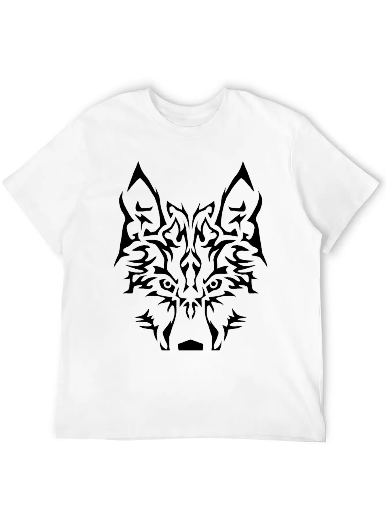 Wolf Wolfes Wolves Tribal85 Unisex Short Sleeve Soft Cotton T-Shirt – Casual Everyday Wear