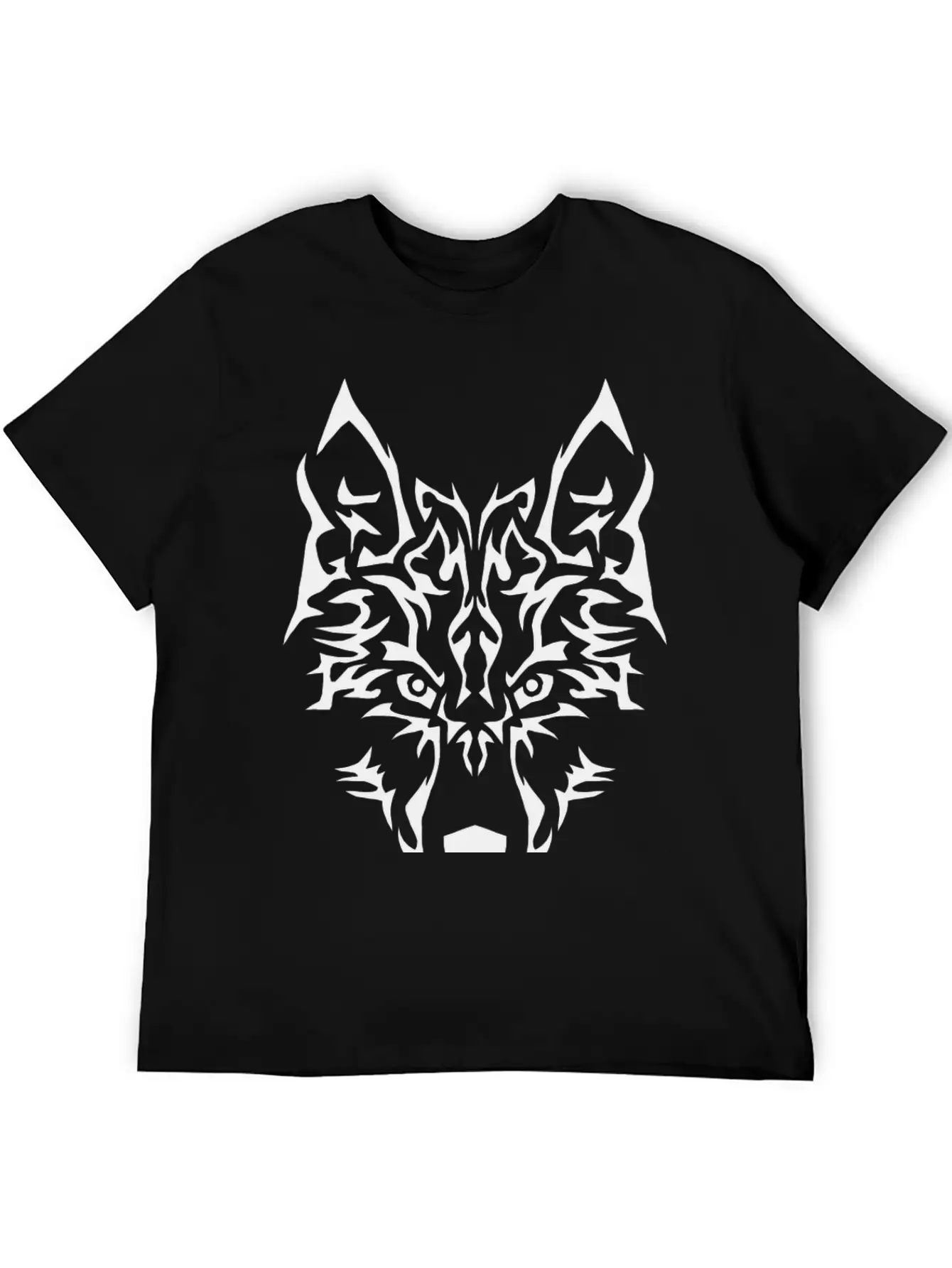 Wolf Wolfes Wolves Tribal85 Unisex Short Sleeve Soft Cotton T-Shirt – Casual Everyday Wear