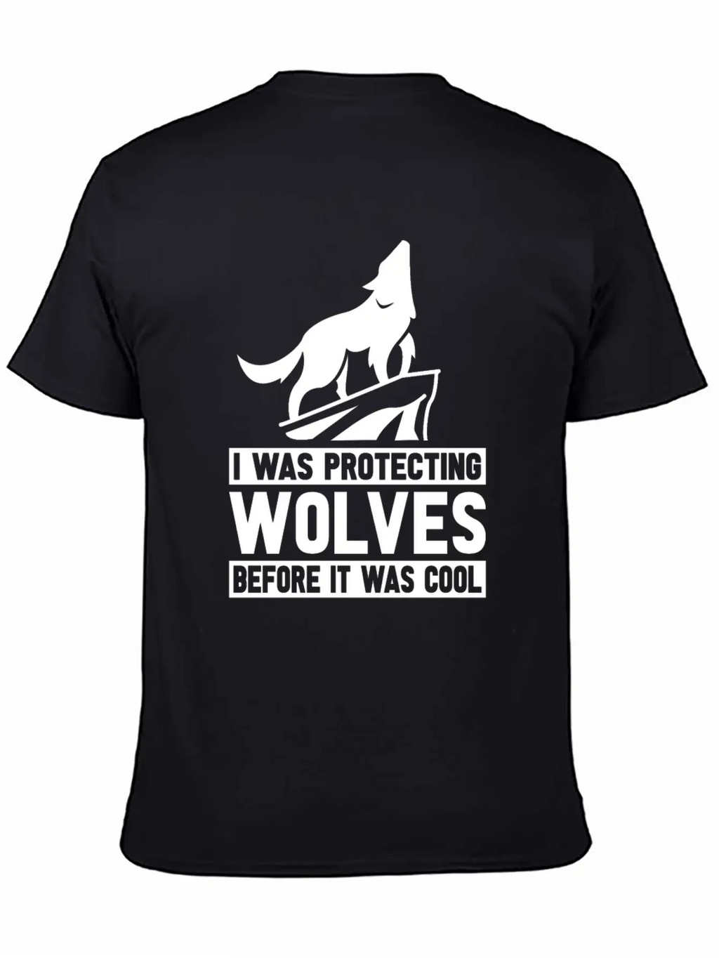 Wolf Wolves Unisex Short Sleeve Soft Cotton T-Shirt – Casual Everyday Wear
