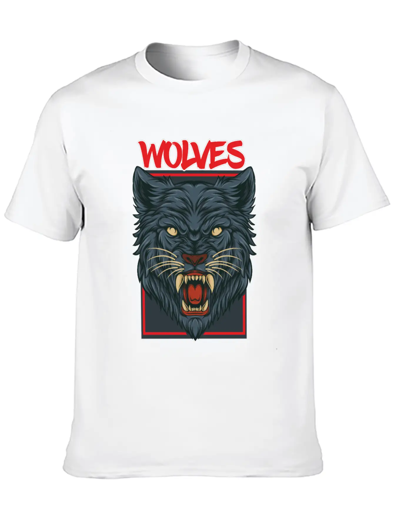 Wolf Wolves Wolve Wildlife Animals Gift Idea Breathable Soft Cotton T-Shirt – Timeless Casual Look
