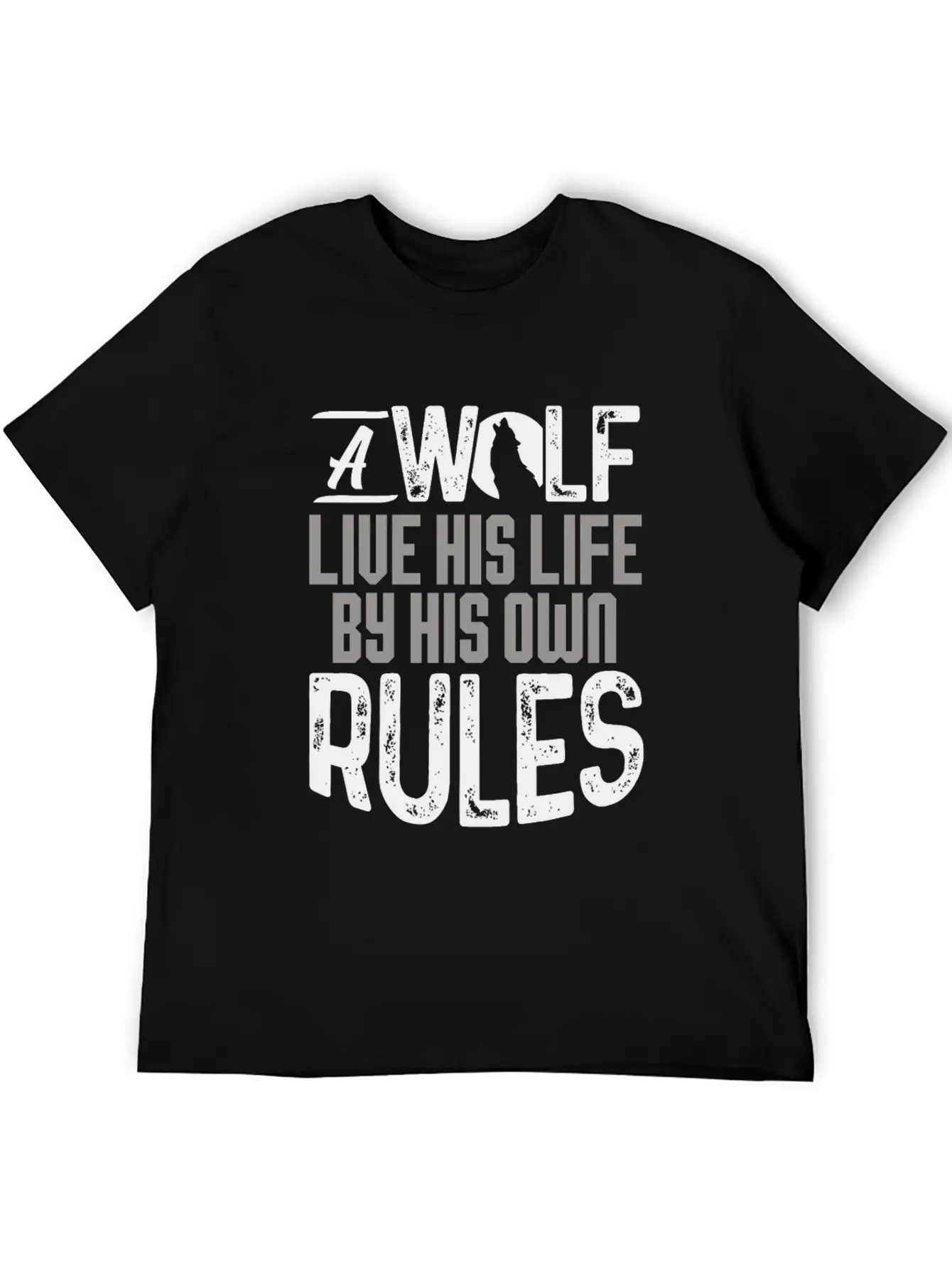 Wolves Breathable Soft Cotton T-Shirt – Timeless Casual Look