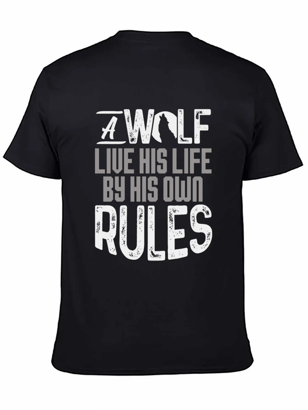 Wolves Breathable Soft Cotton T-Shirt – Timeless Casual Look