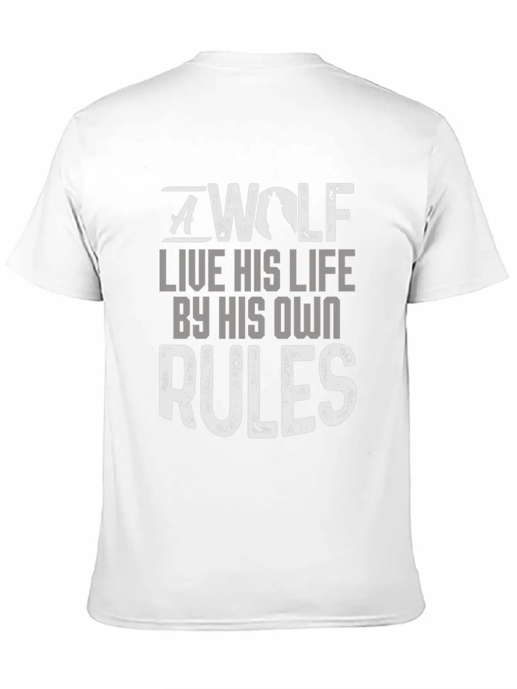 Wolves Breathable Soft Cotton T-Shirt – Timeless Casual Look