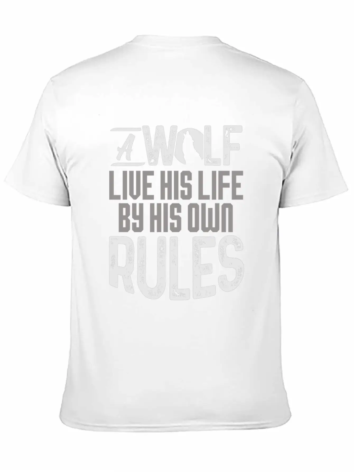 Wolves Breathable Soft Cotton T-Shirt – Timeless Casual Look