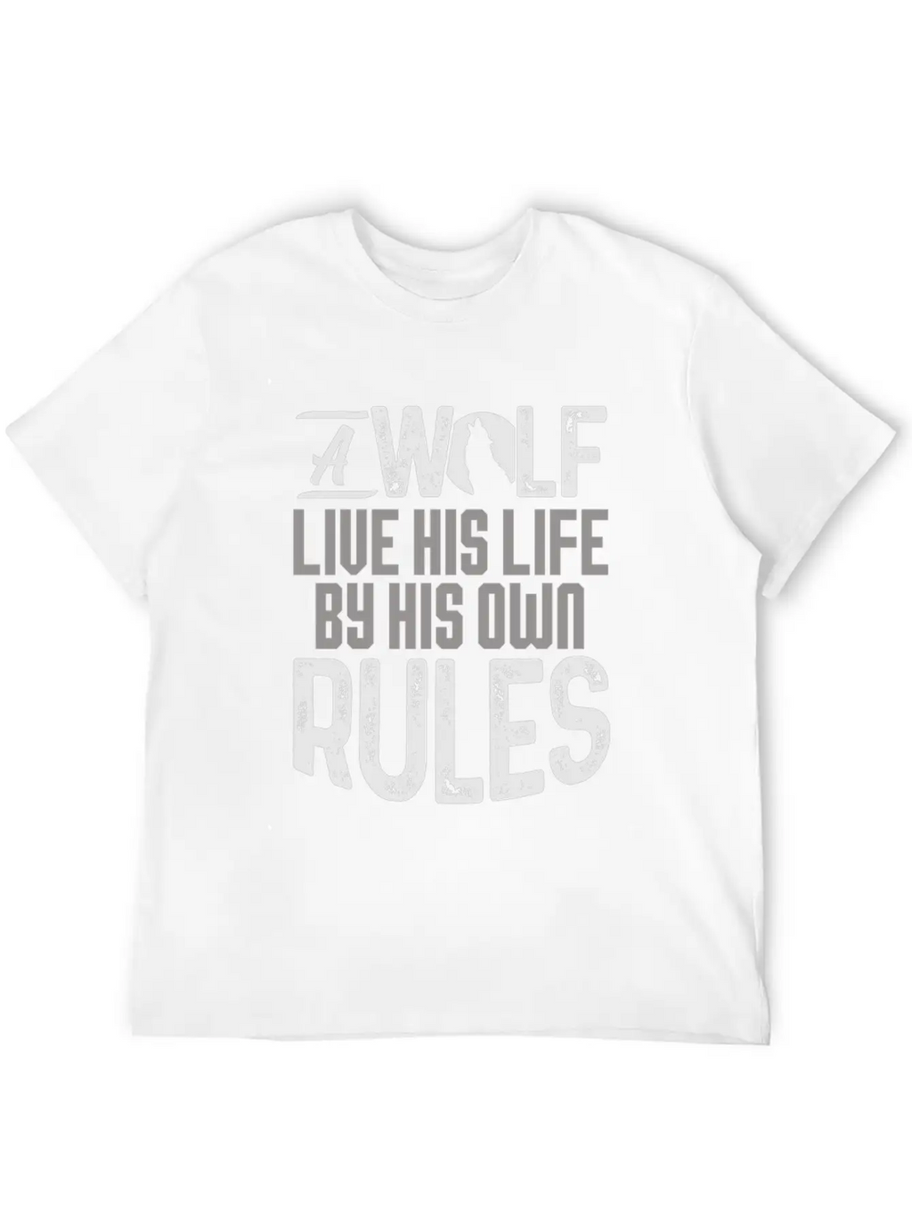 Wolves Breathable Soft Cotton T-Shirt – Timeless Casual Look