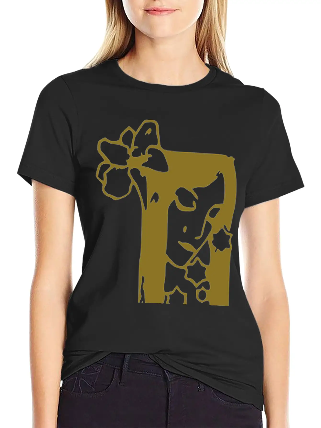 Woman Casual Graphic T-Shirt – Simple And Comfortable Daily Wear