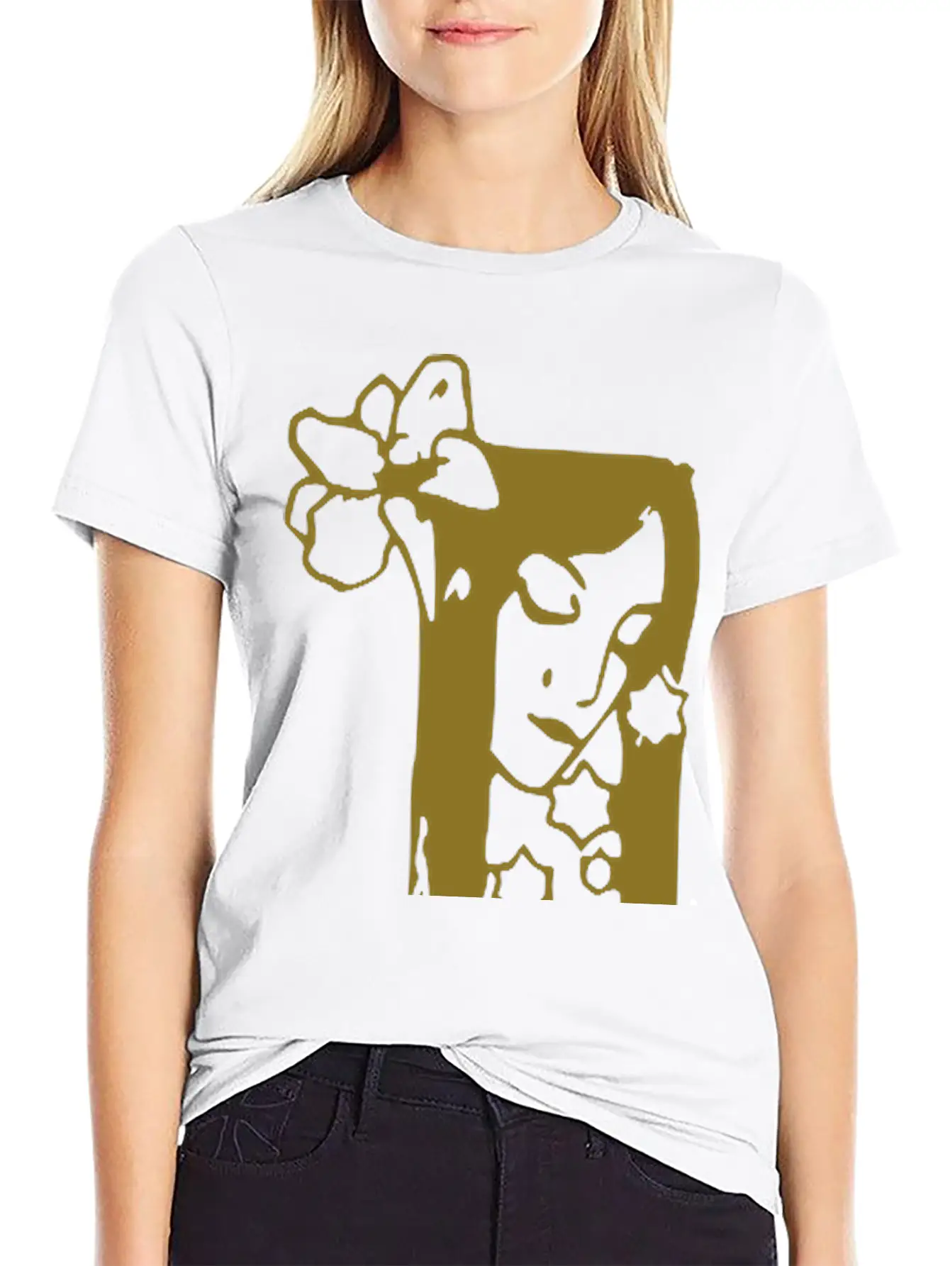 Woman Casual Graphic T-Shirt – Simple And Comfortable Daily Wear